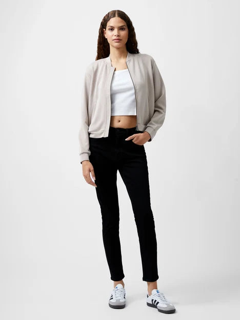 French Connection Wren Zip Bomber Jacket