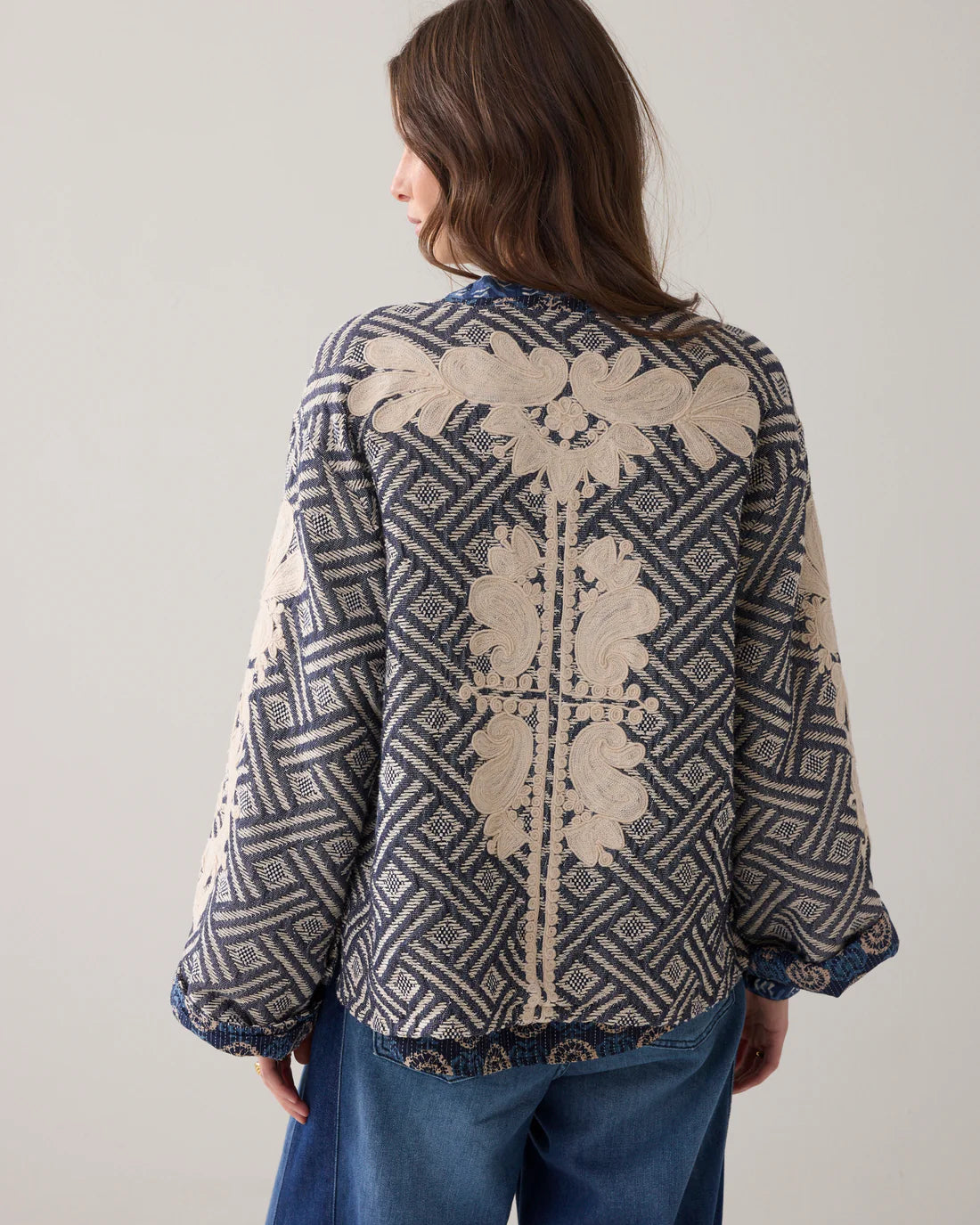 Summum Embroidered Reversible Jacket
