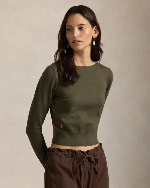 Polo Ralph Lauren Cotton-Blend Boatneck Jumper
