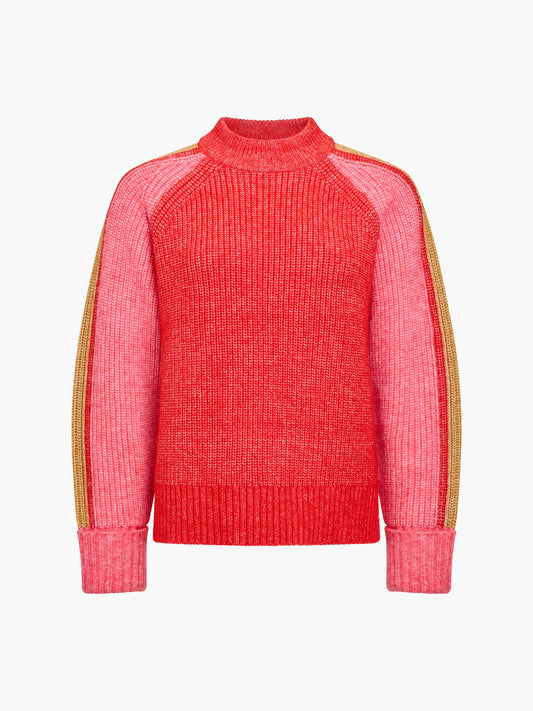 French Connection Kessy Multi-Colour Striped Sleeve Jumper