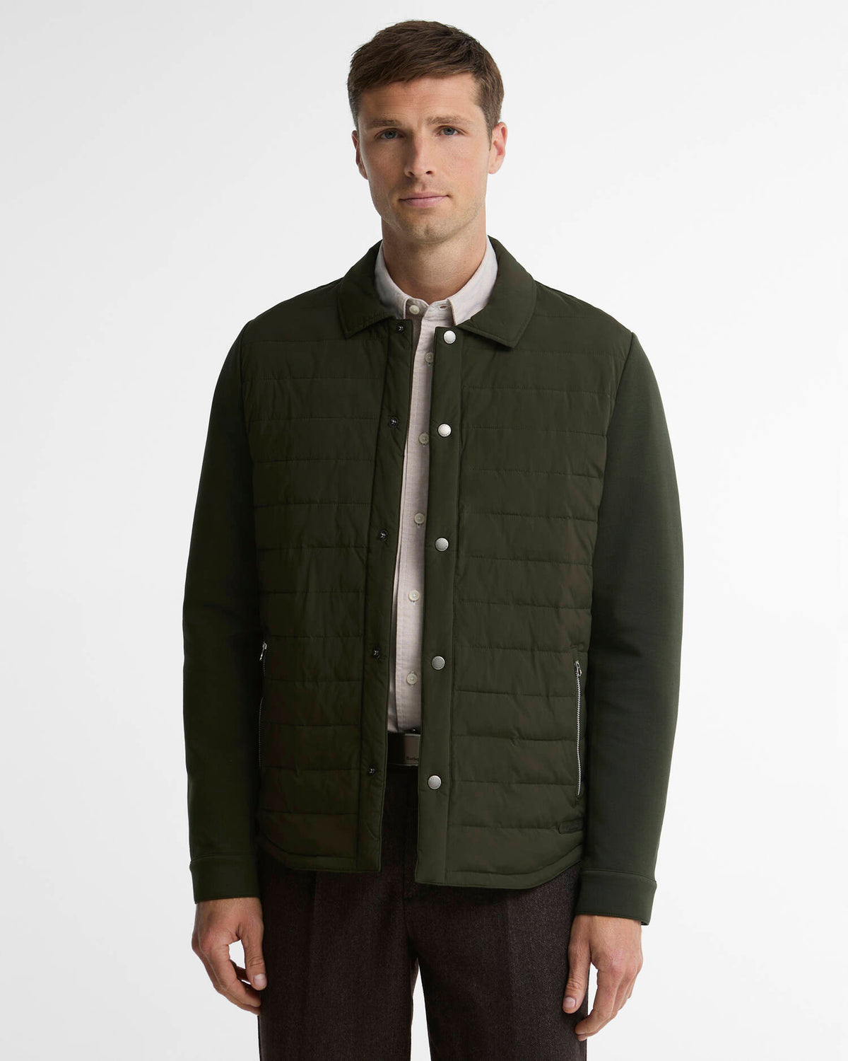 Barbour Knowle Quilted Sweatshirt