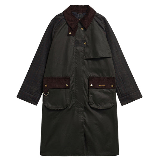 Barbour Check Kirklees Wax Jacket