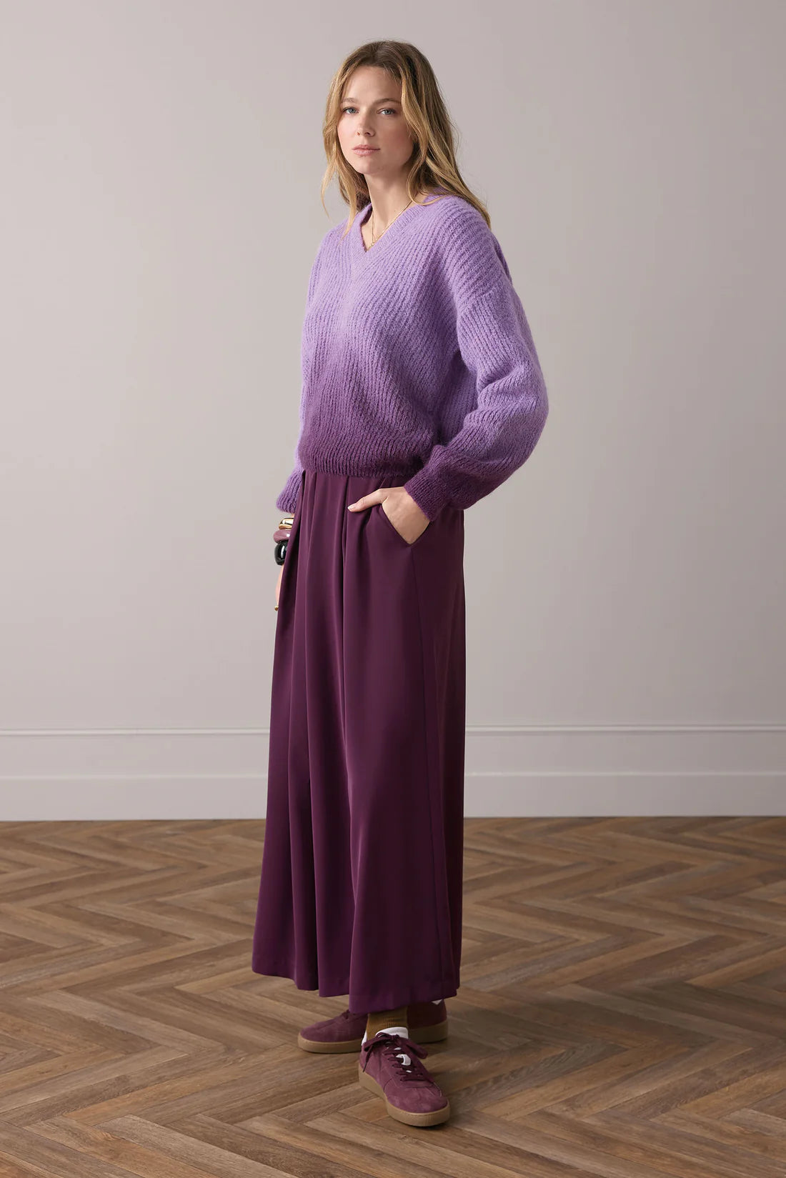 Summum Boxy Dip-Dye Jumper
