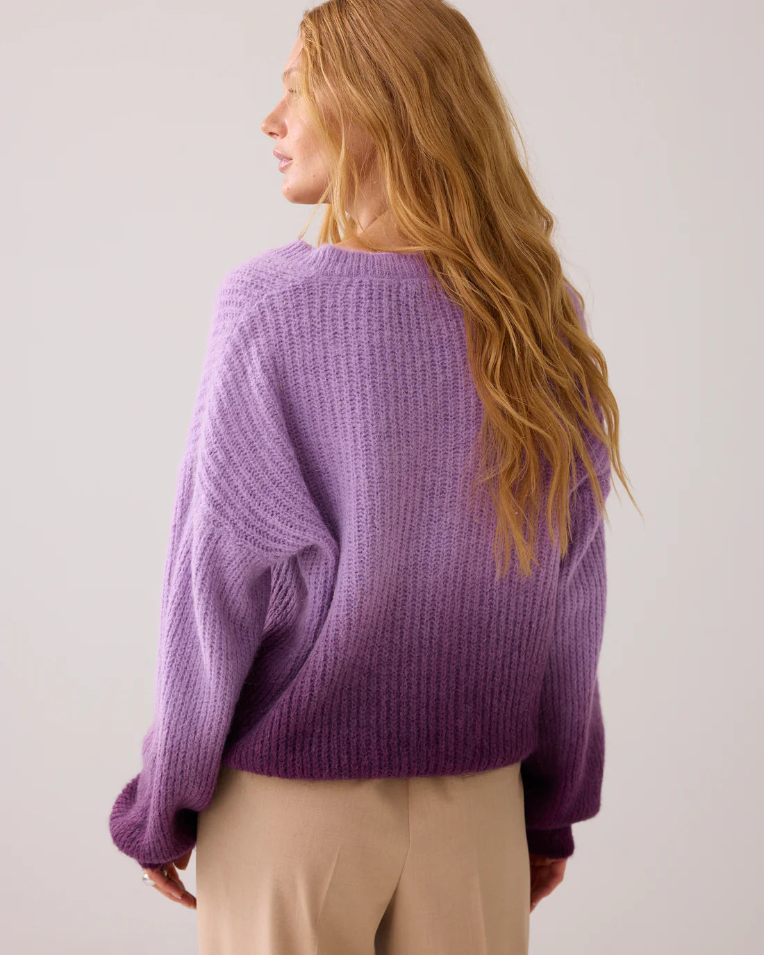 Summum Boxy Dip-Dye Jumper
