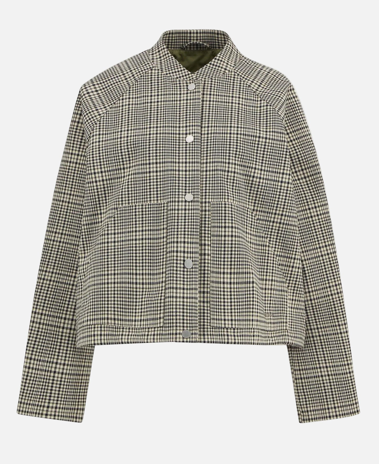Barbour Leyburn Check Showerproof Bomber Jacket