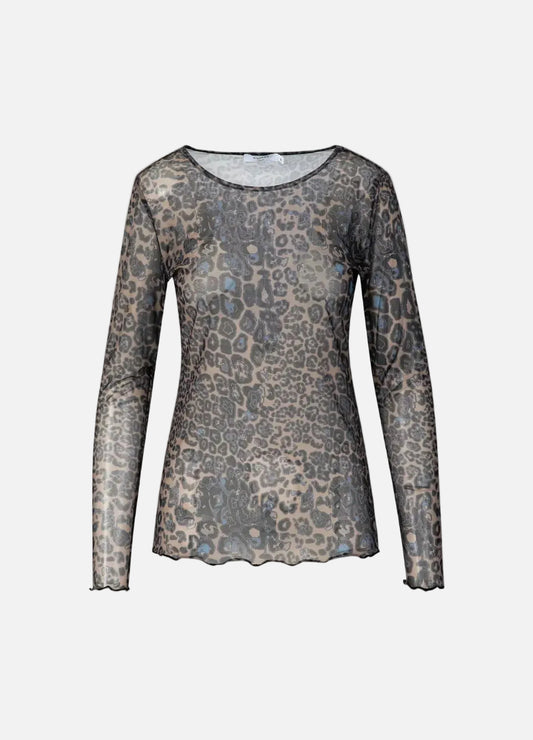 Coster Copenhagen Printed Mesh Top