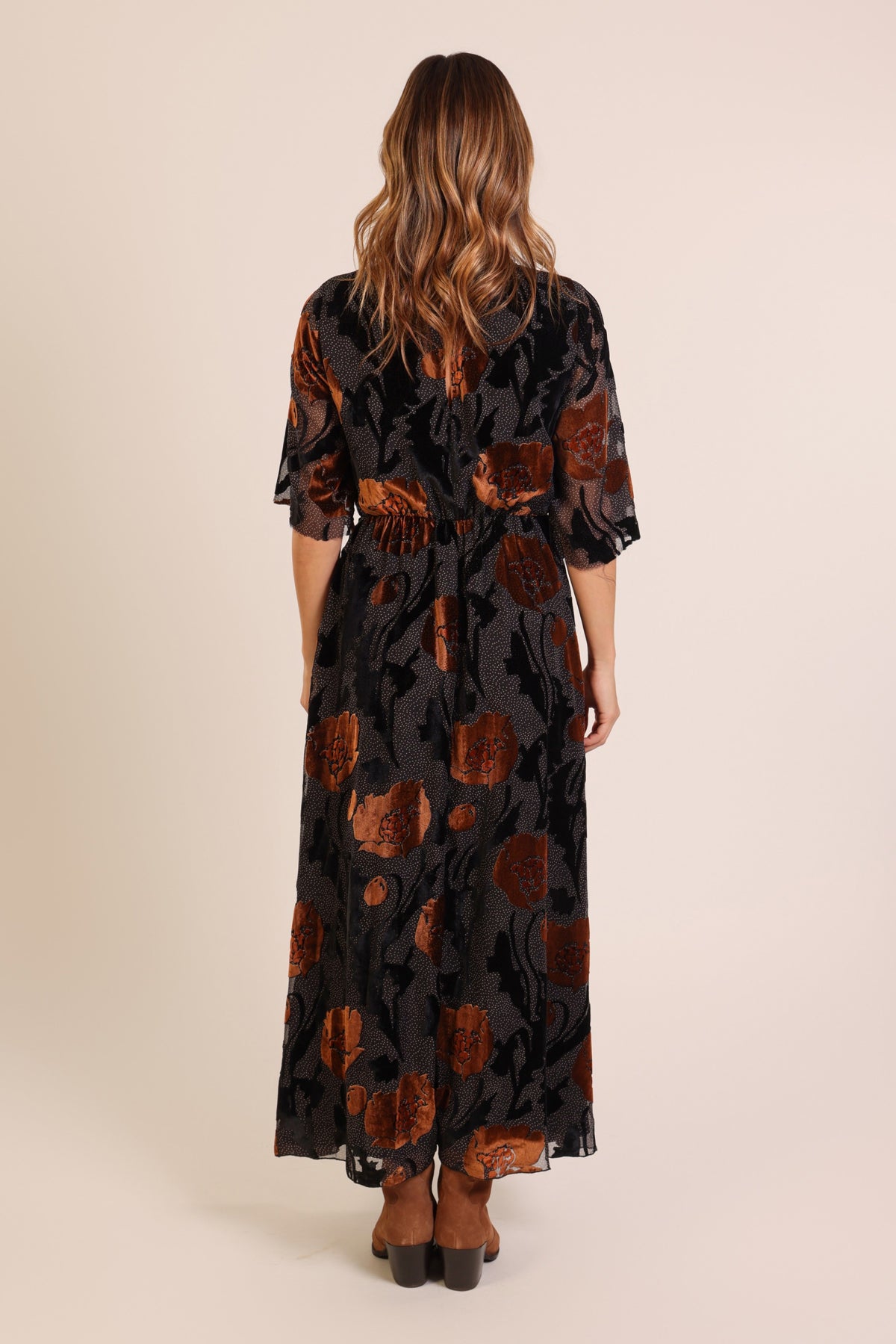 Traffic People Burnout Millie Dress