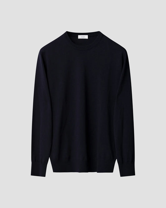 Eton Merino Knit Crewneck