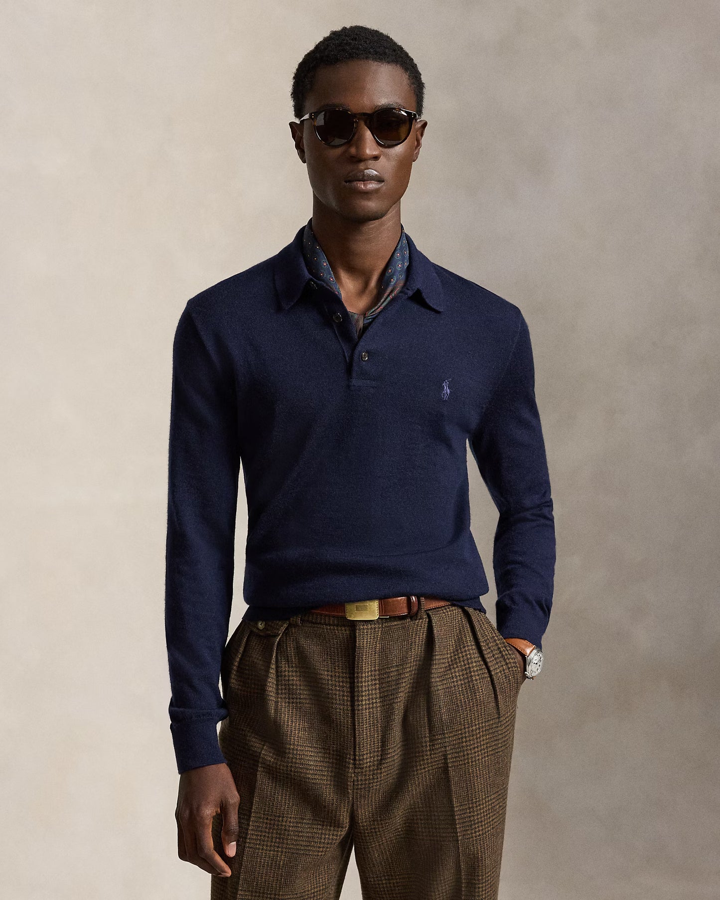 Polo Ralph Lauren Wool Polo-Collar Jumper