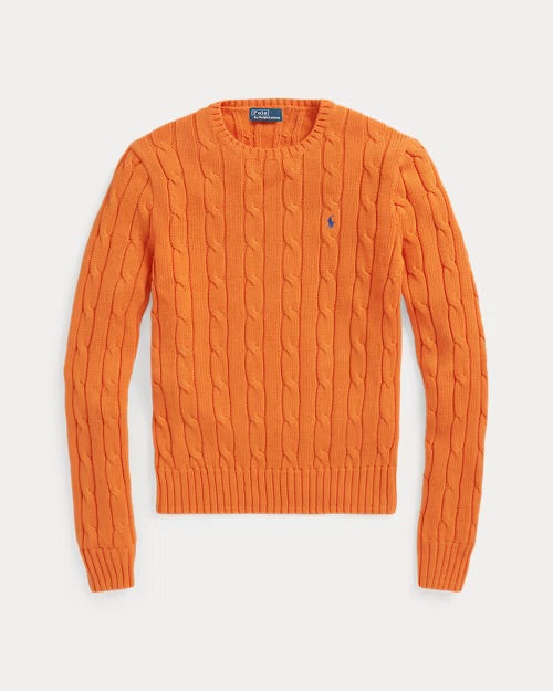 Polo Ralph Lauren Cable-Knit Cotton Crewneck Jumper