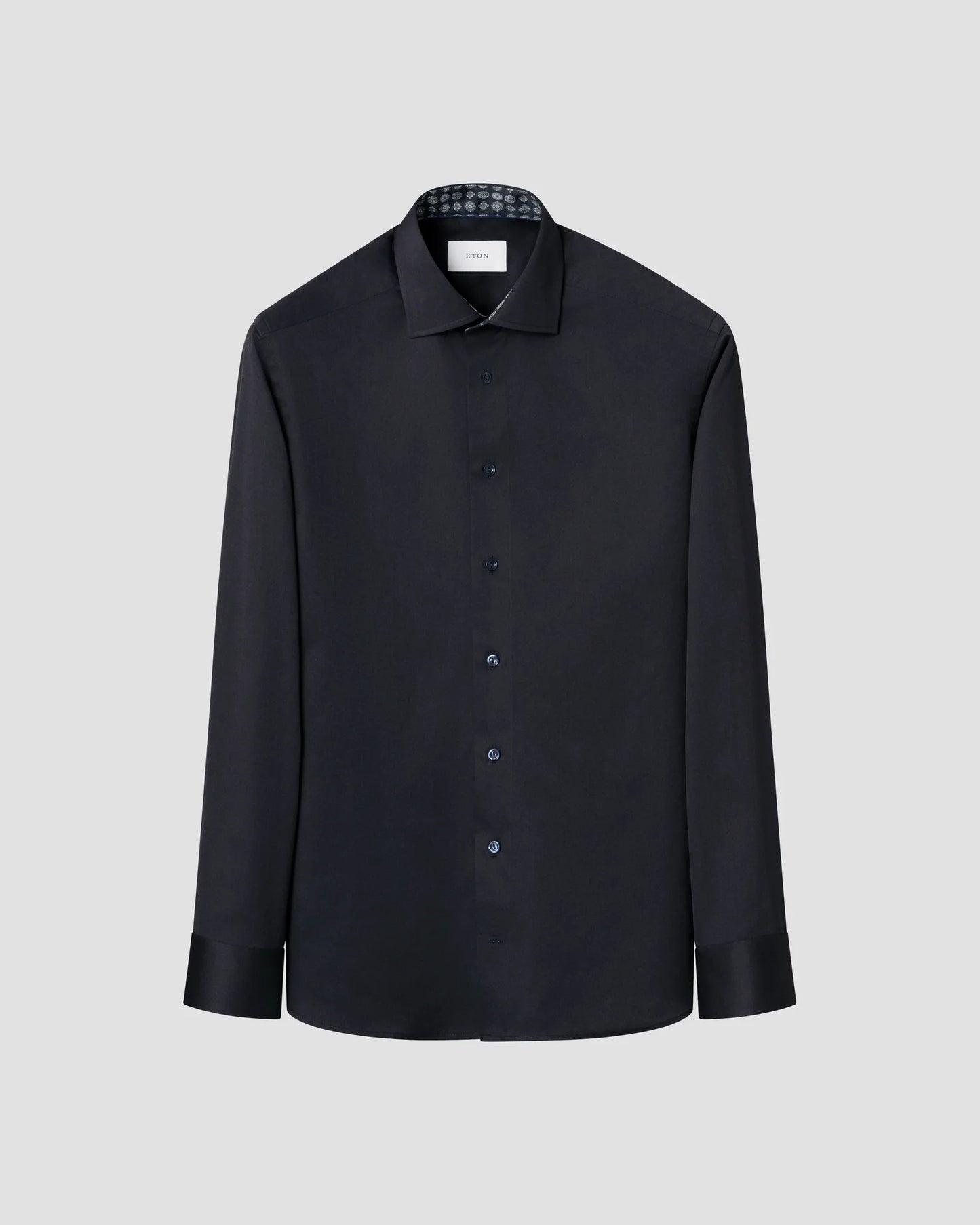 Eton Geometric Effect Signature Twill Shirt