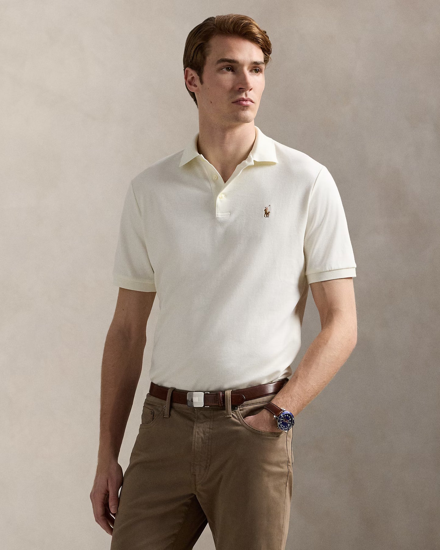 Polo Ralph Lauren Custom Slim Fit Soft Cotton Polo Shirt