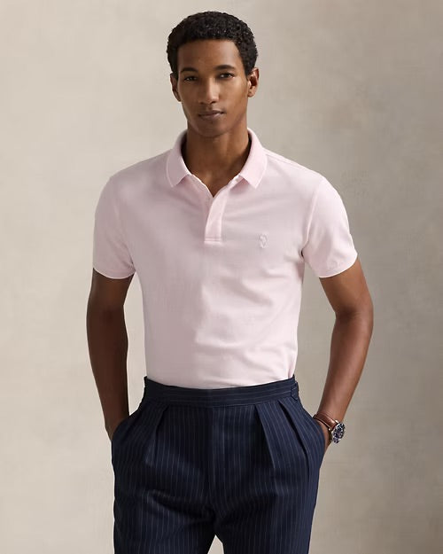 Polo Ralph Lauren Custom Slim Fit Stretch Oxford Mesh Polo