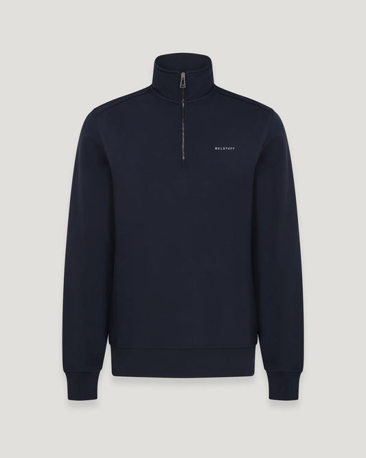 Belstaff Alloy Quarter Zip Sweatshirt
