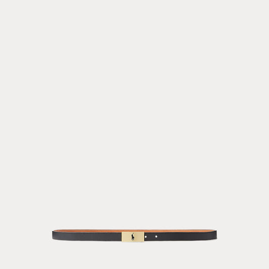 Polo Ralph Lauren Polo ID Reversible Vachetta Leather Belt