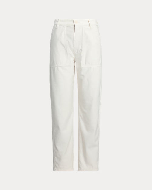 Polo Ralph Lauren Ricky Wide-Leg Crop Trouser