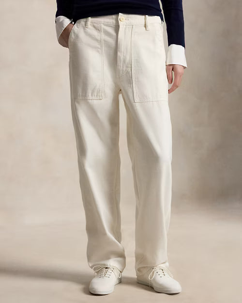 Polo Ralph Lauren Ricky Wide-Leg Crop Trouser