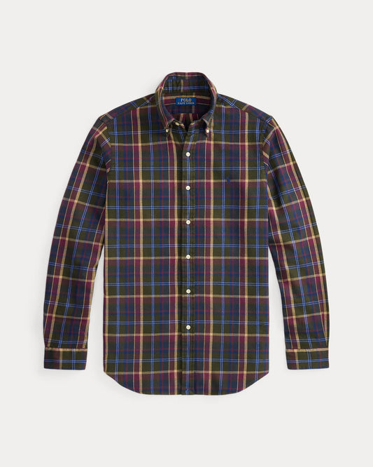 Polo Ralph Lauren Custom Fit Plaid Flannel Shirt