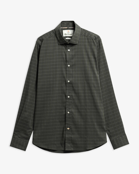 Barbour Harleton Tartan Tailored Long-Sleeved Shirt