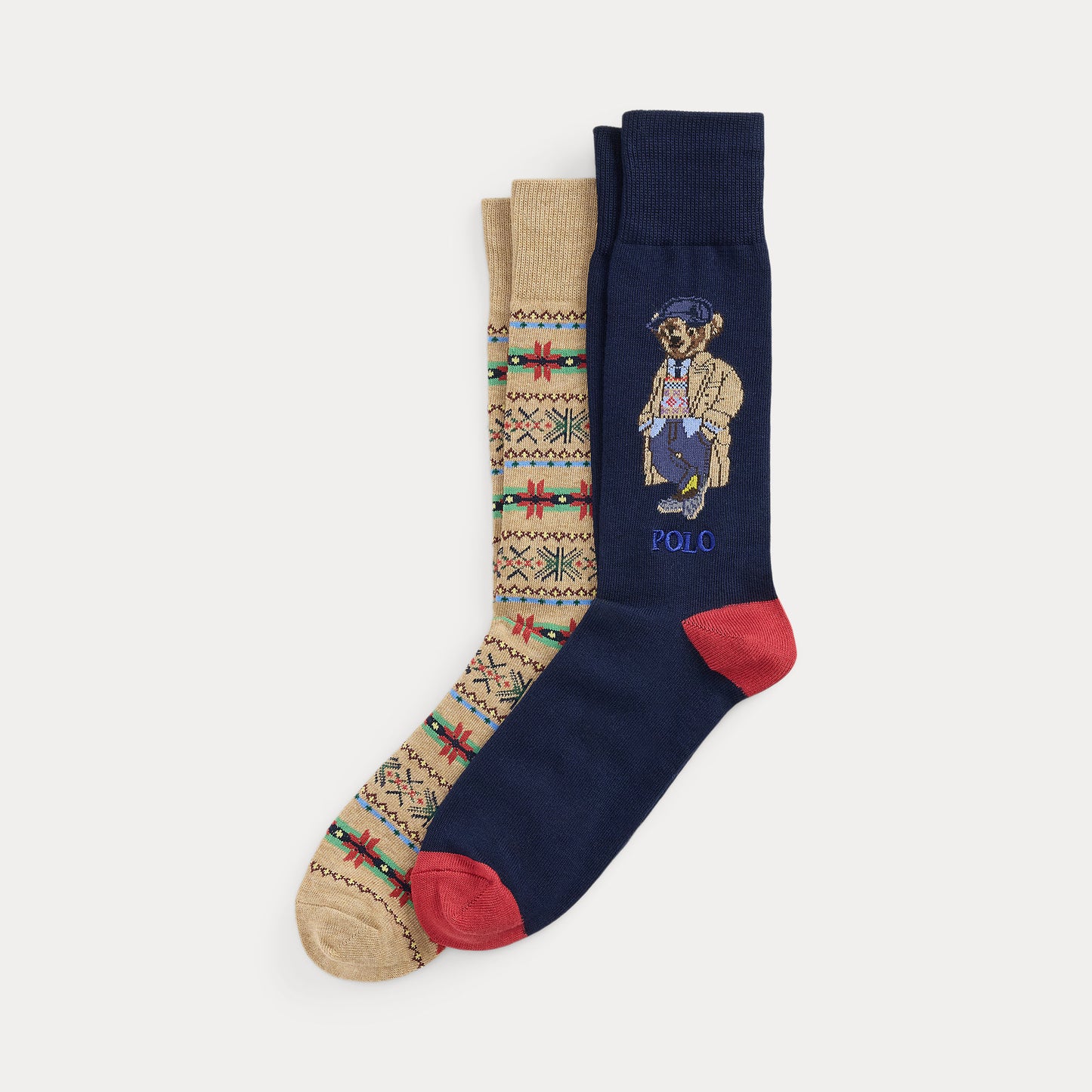 Polo Ralph Lauren Two Pack Polo Bear Socks