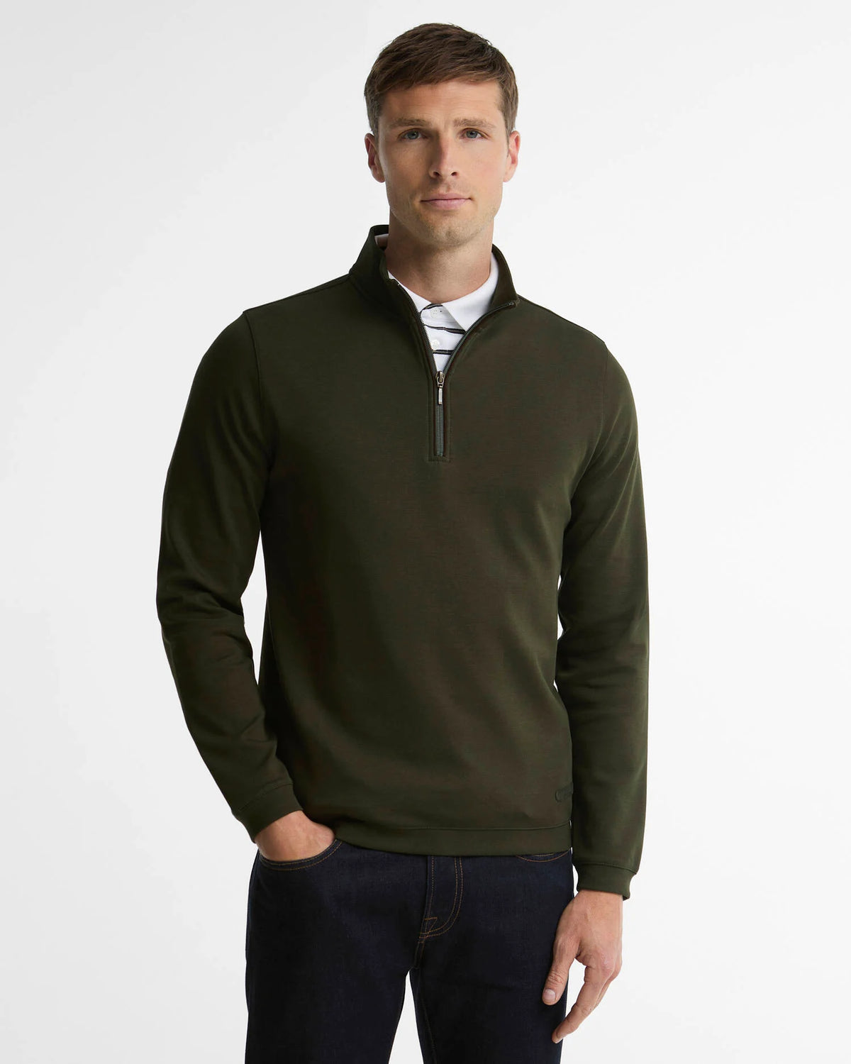 Barbour Guy Half-Zip Sweatshirt
