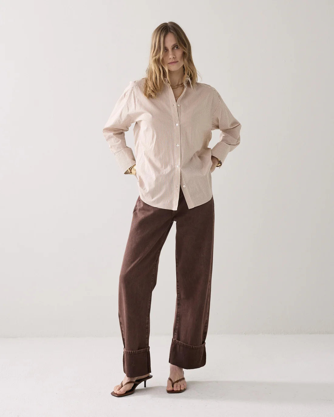 Summum Shirt with Floral Back