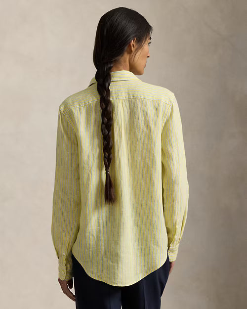 Polo Ralph Lauren Classic Fit Striped Linen Shirt