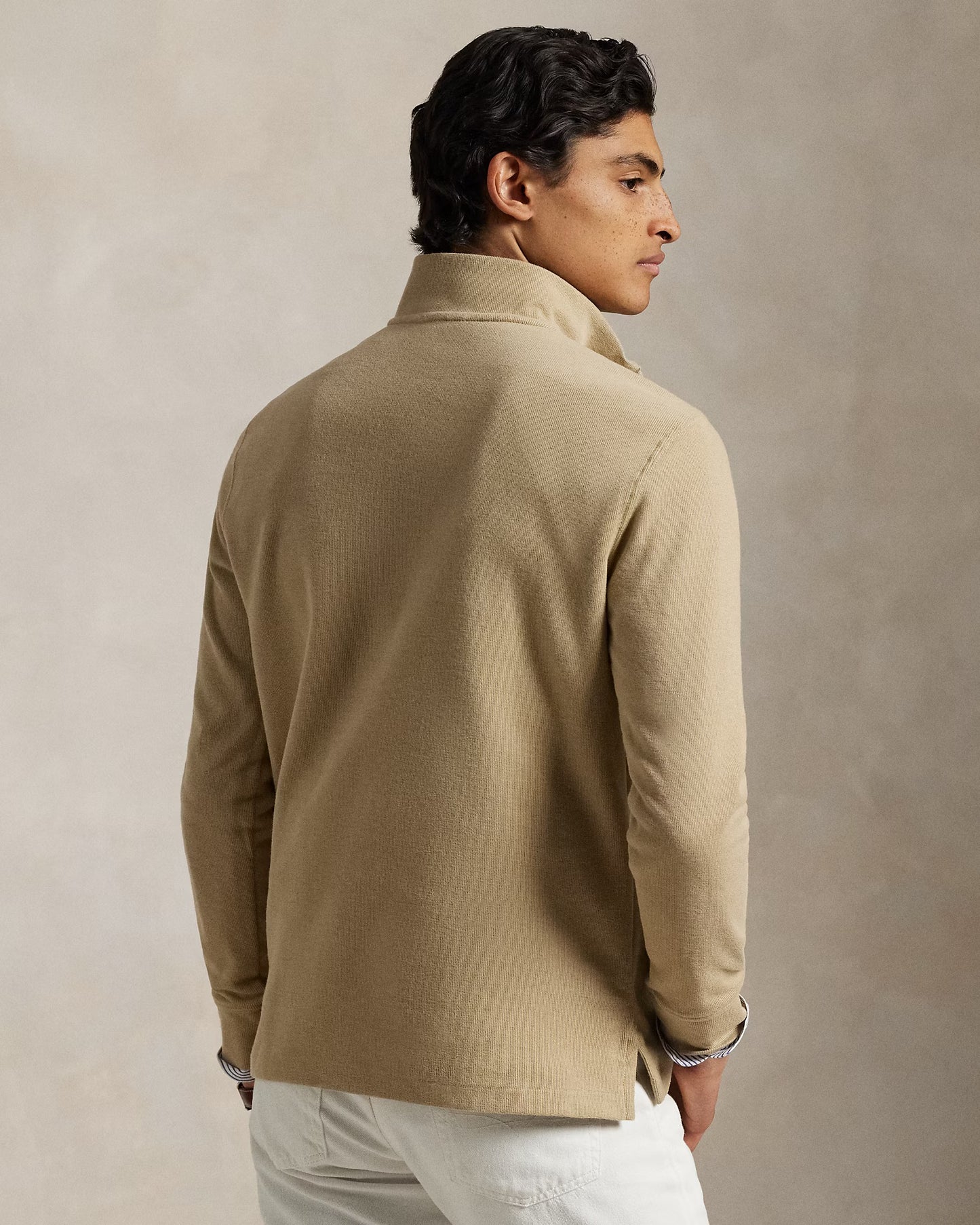 Polo Ralph Lauren Estate-Rib Quarter-Zip Pullover