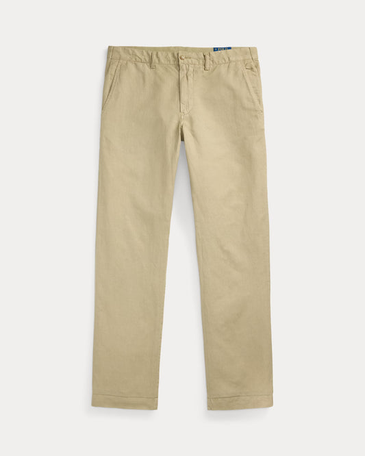 Polo Ralph Lauren Straight-Fit Linen-Cotton Pant