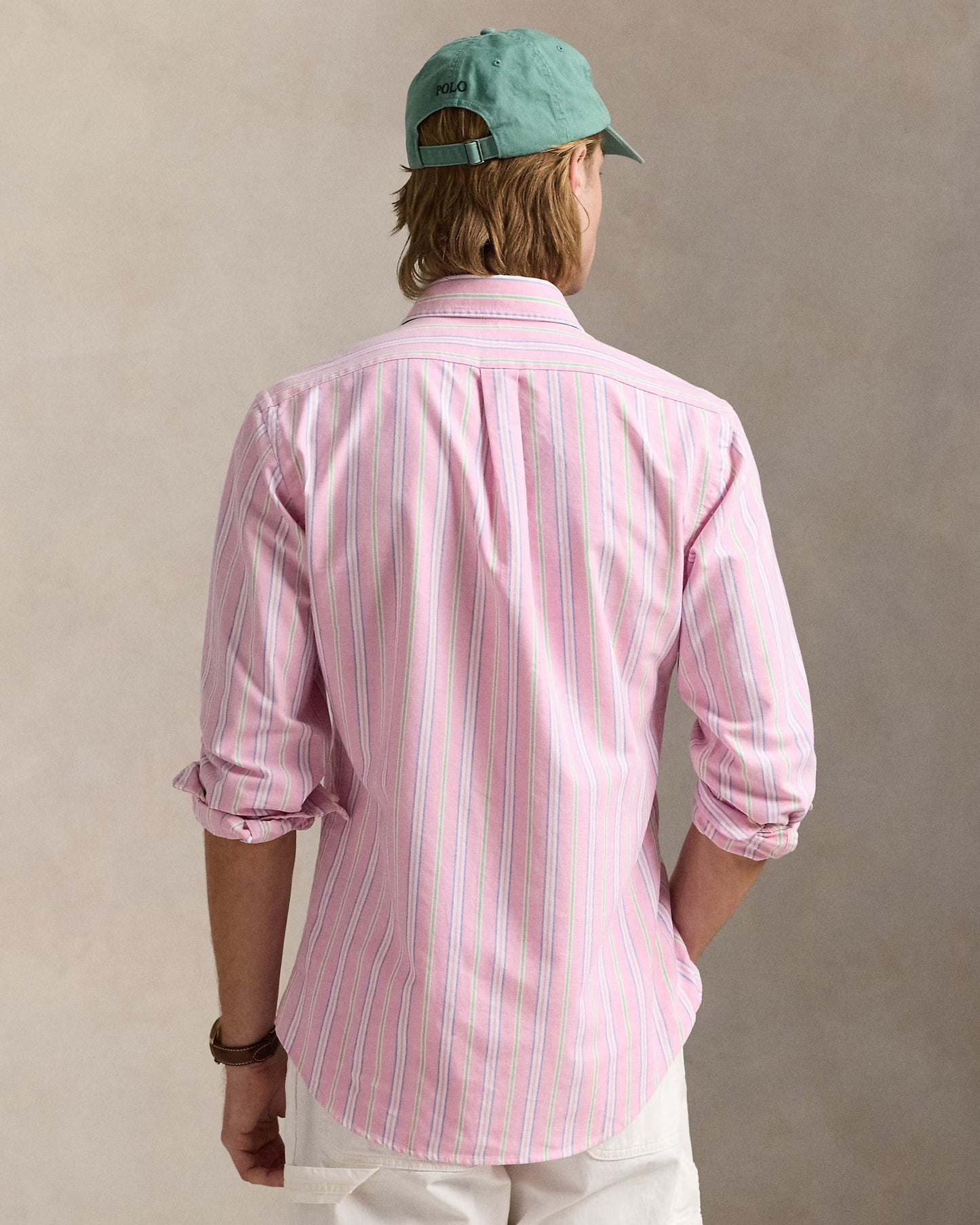 Polo Ralph Lauren Custom Fit Striped Oxford Shirt