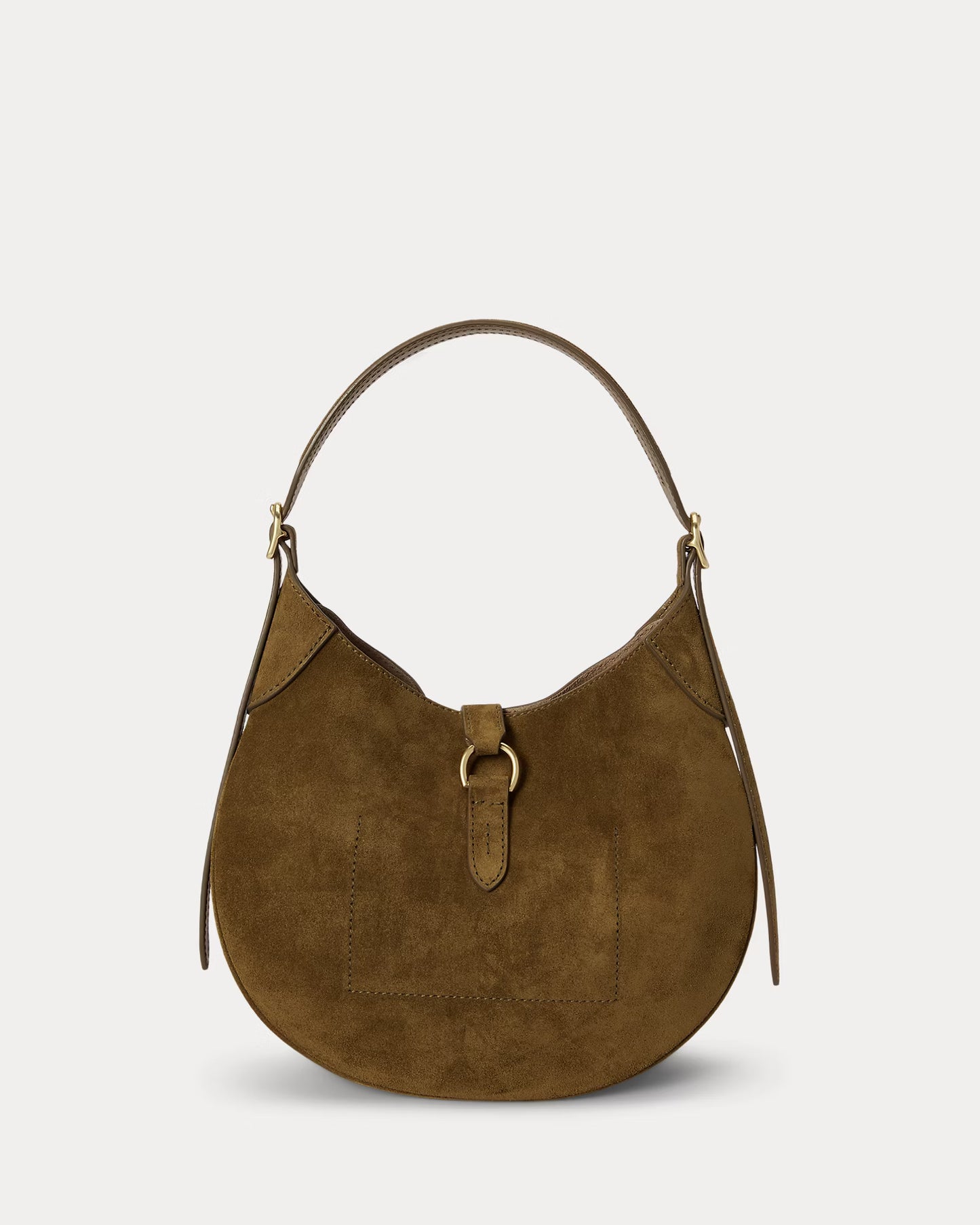Polo Ralph Lauren Polo ID Suede Small Shoulder Bag