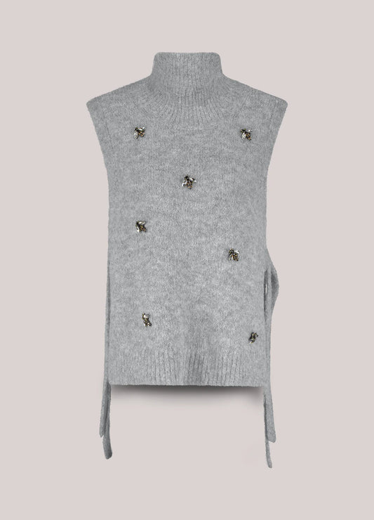 Summum Spencer Knit with Broaches