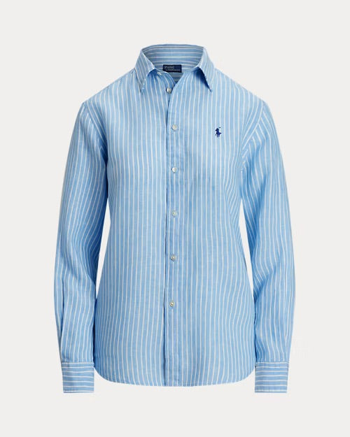 Polo Ralph Lauren Classic Fit Striped Linen Shirt