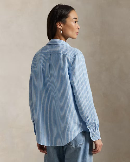 Polo Ralph Lauren Classic Fit Striped Linen Shirt