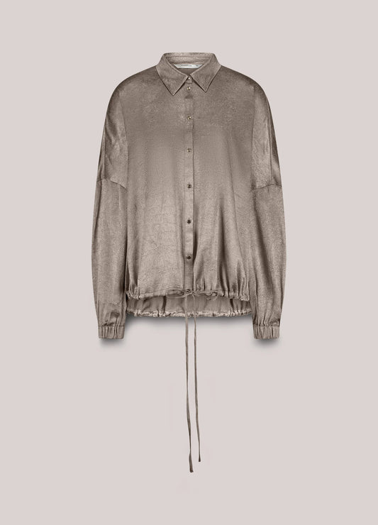 Summum Shiny Wide Blouse
