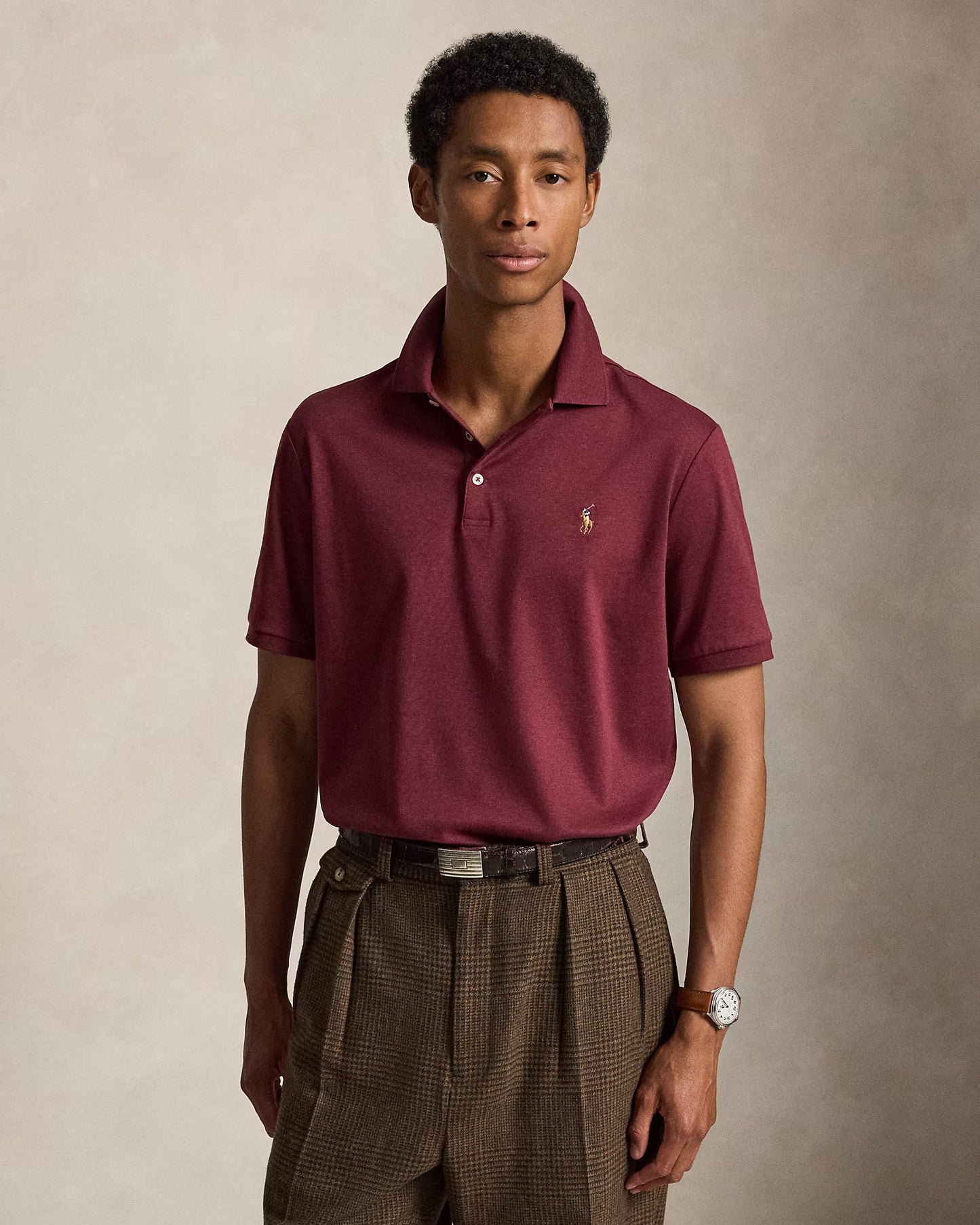 Polo Ralph Lauren Custom Slim Fit Soft Cotton Polo Shirt