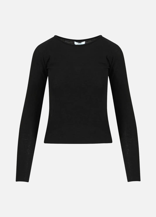 Coster Copenhagen Long Sleeve Wool Mix T-Shirt