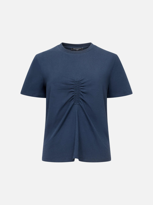 French Connection Rallie Rouched Front Tee
