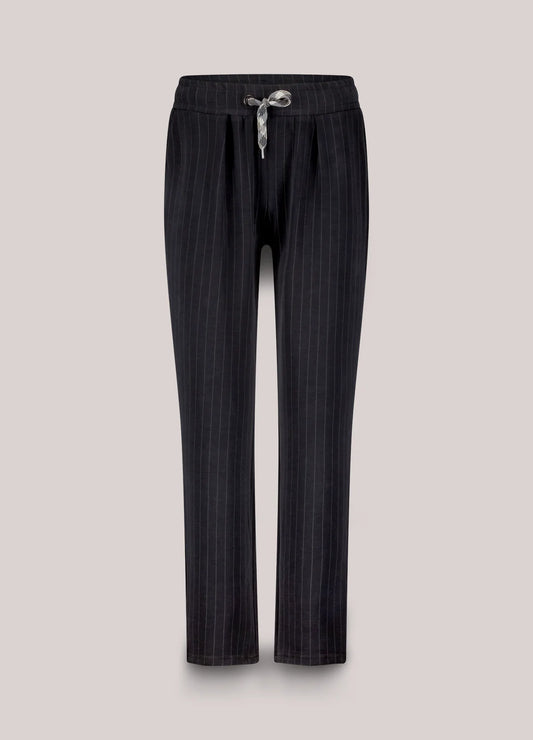 Summum Pinstripe Sporty Trousers