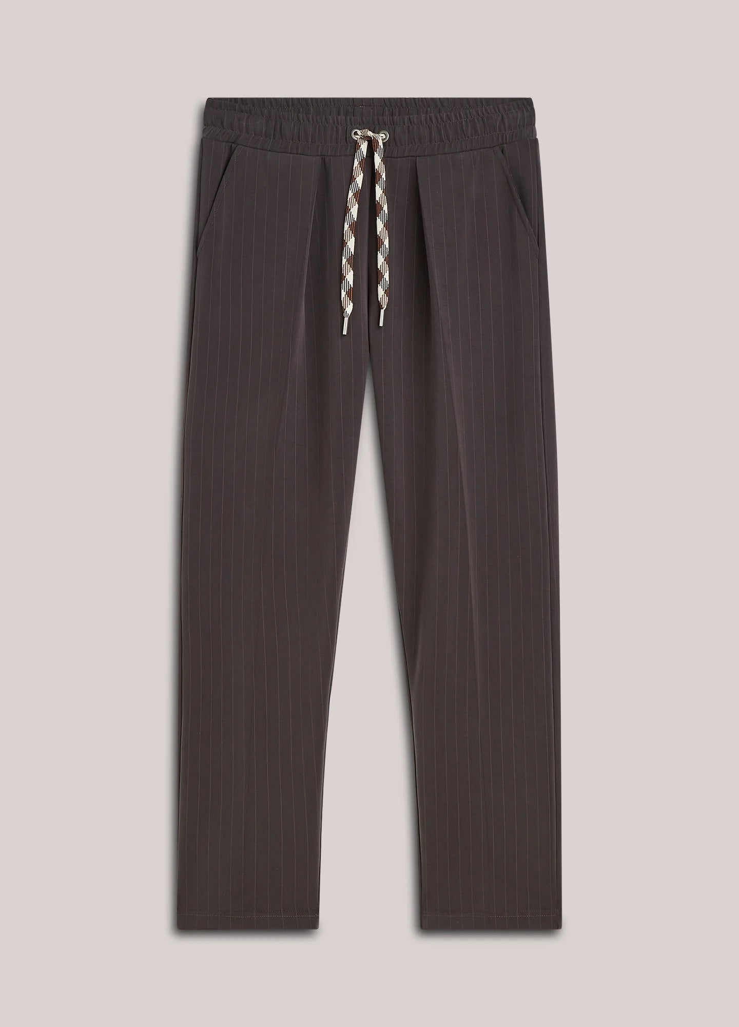 Summum Tapered Pinstripe Trousers