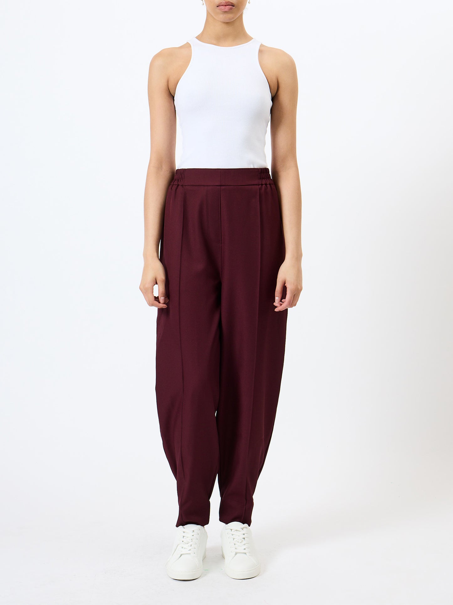 French Connection Twyla Tailored Barrel Leg Trousers