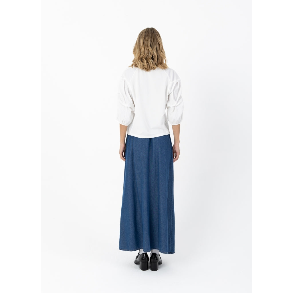 Coster Copenhagen Blouse with Mix Puffy Sleeves