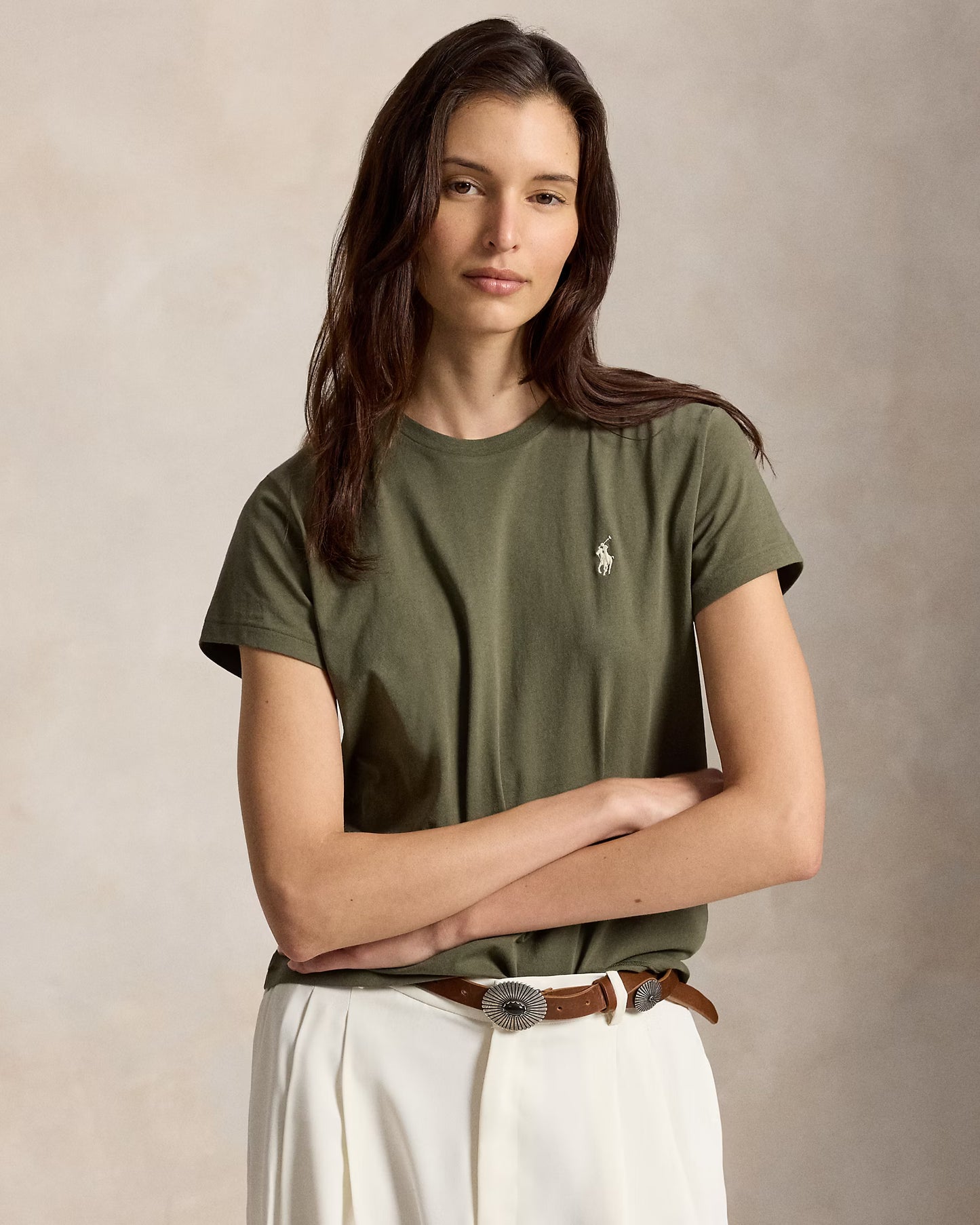 Polo Ralph Lauren Classic Fit Cotton Jersey Crewneck Tee