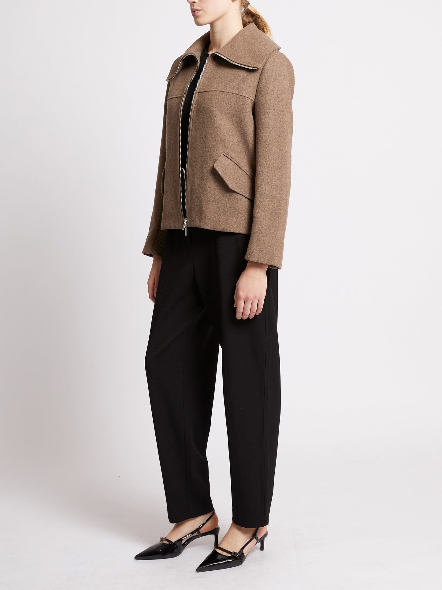 French Connection Devita Wool Mix Coat