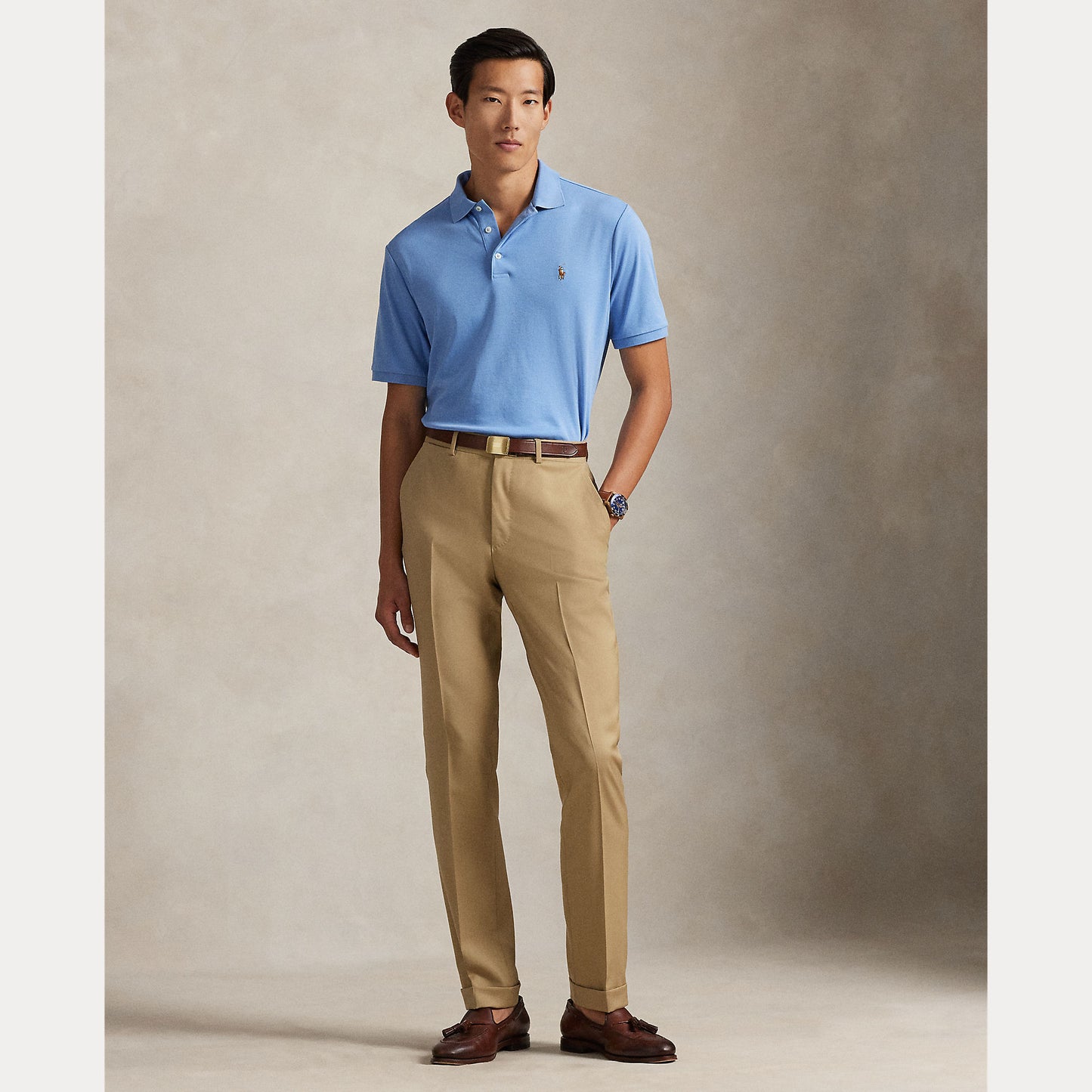 Polo Ralph Lauren Custom Slim Fit Soft Cotton Polo Shirt
