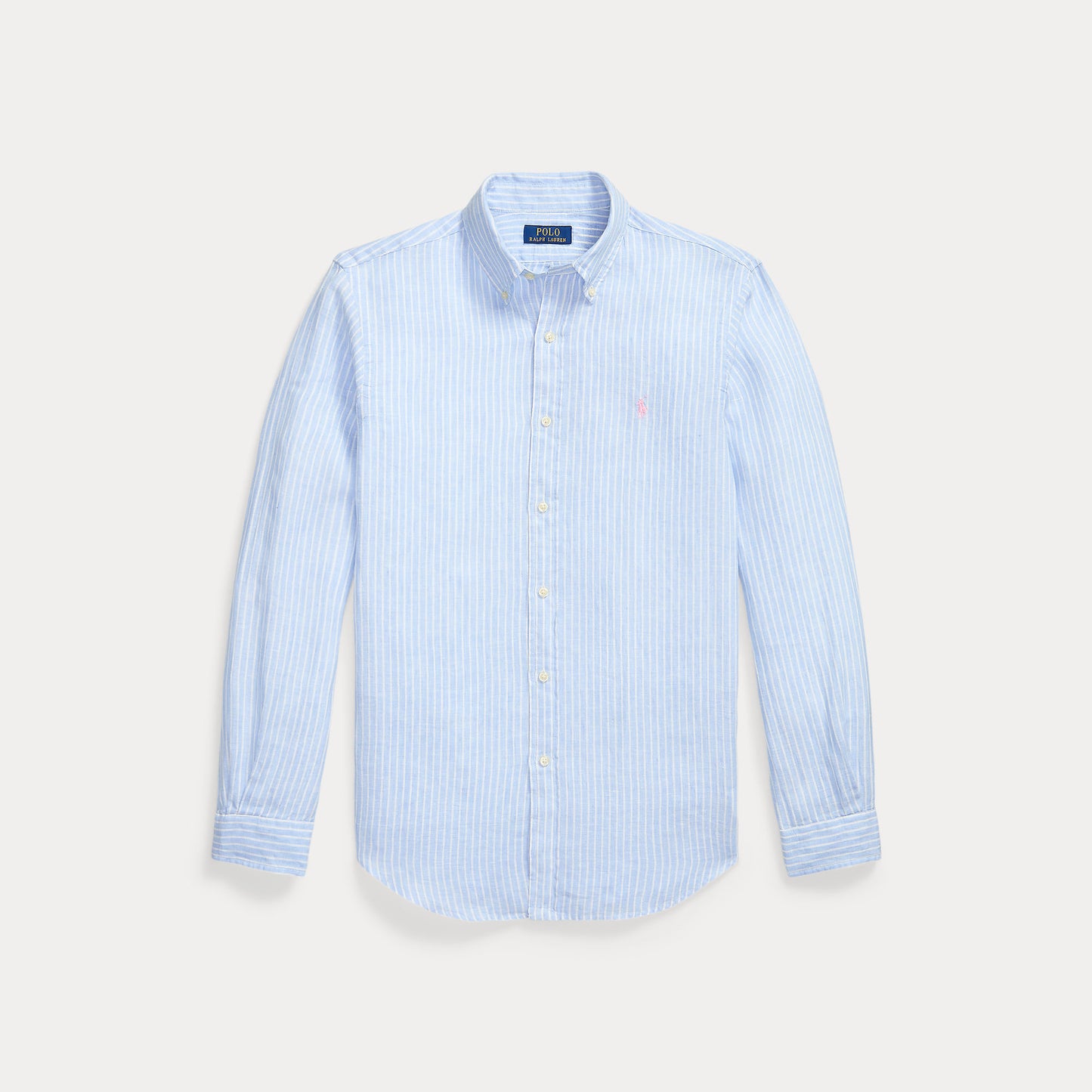 Polo Ralph Lauren Custom-Fit Striped Linen Shirt