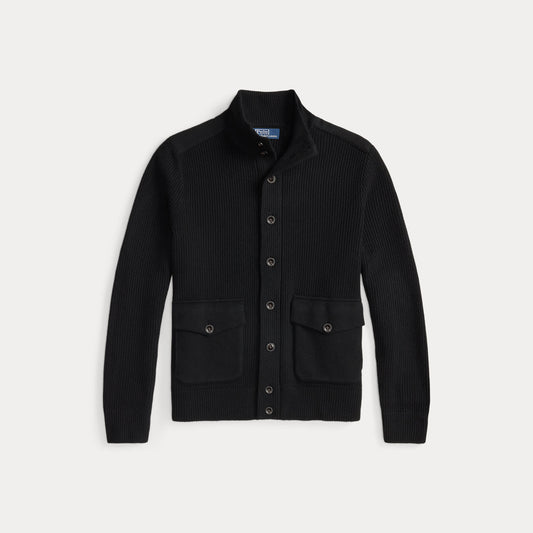 Polo Ralph Lauren Wool Mockneck Cardigan