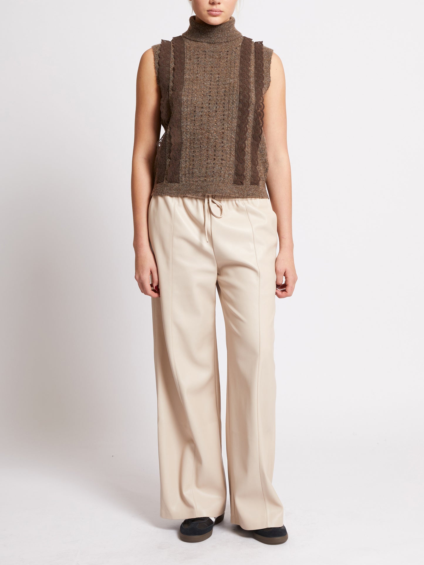 French Connection Keziz Lace Sleeveless Jumper