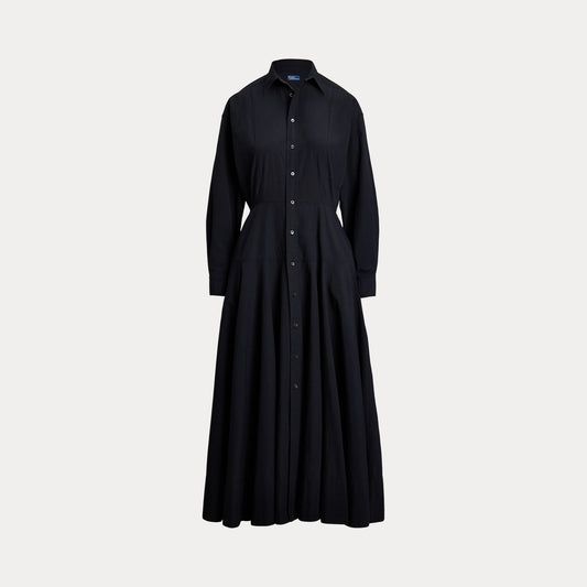 Polo Ralph Lauren Panelled Cotton Canvas Shirt Dress