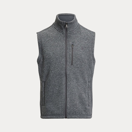 Polo Ralph Lauren Brushed Fleece Mockneck Vest